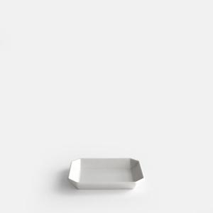 1616/arita japan / TY Standard Square Plate90(White) | 有田焼/柳原照弘/TYスタンダード/スクエアプレート | 116392｜blw