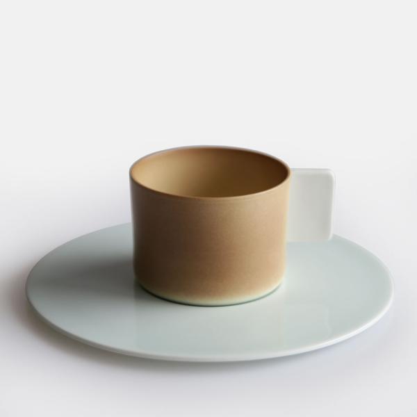 1616/arita japan / SB Colour Porcelain コーヒーカップ bro...