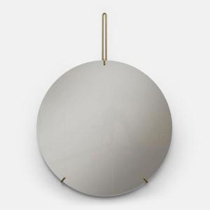 MOEBE / WALL MIRROR 50cm(Brass) | ウォールミラー/鏡/デンマーク/インテリア/ブラス/真鍮 | 117437｜blw