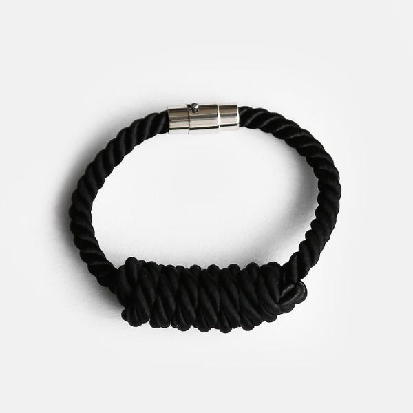 NOEUD / Lineknot-bracelet(BK) | メール便可 3点まで | ヌー/ライ...