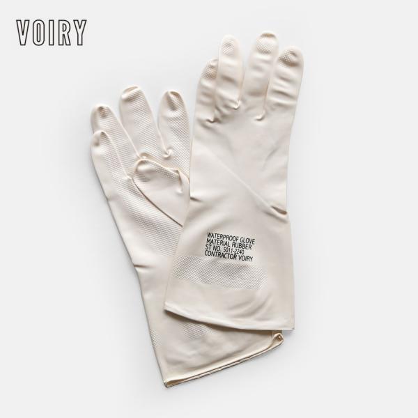 VOIRY / RUBBER GLOVES_C(WHITE) | メール便可 1点まで | ヴォイリ...