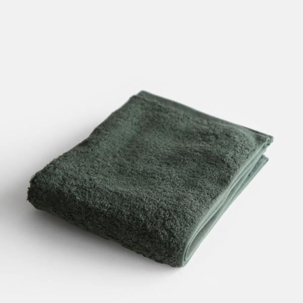 WATANABE PILE / ずっしりサマルカンド Face Towel(Moss Green) ...