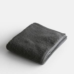 WATANABE PILE / ずっしりサマルカンド Face Towel(Charcoal) | 渡辺パイル/フェイスタオル/チャコール/今治タオル/imabari | 115812｜blw