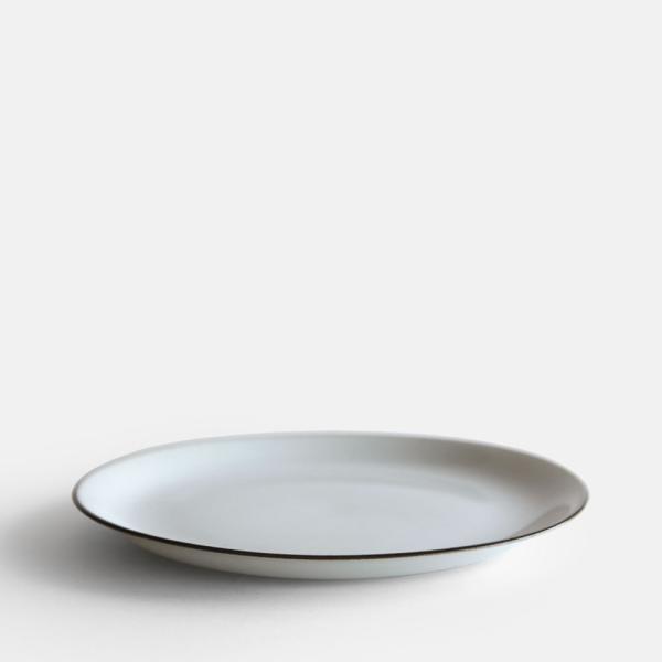 ALONGU 明論具(アロング) / 皿 220mm(フチサビ) | PLATE/プレート/渕錆/波...