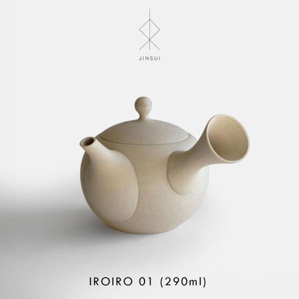 JINSUI / IROIRO 01(White) | 丸急須/常滑焼き/お茶/日本六古窯/イロイロ...