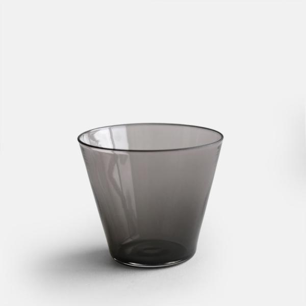 WASHIZUKA GLASS STUDIO / cup short(charcoal) | ワシズ...