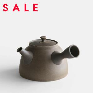 【SALE】丸よ小泉商店 / chanoma II yakishime kyusu 180ml【在庫処分セール 急須 常滑焼 茶の間 お茶 焼〆】[116999｜blw