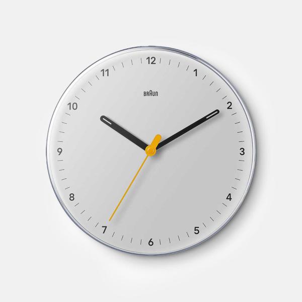 BRAUN / Wall Clock BC26W【ブラウン/ウォールクロック/壁掛け時計/ディーター...