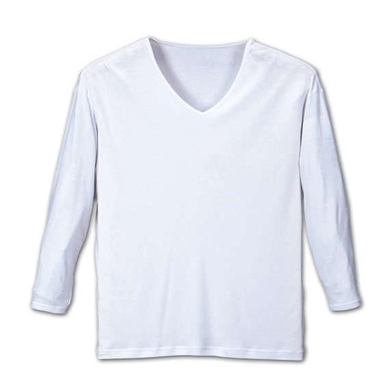 大きいサイズ メンズ Heatchanger 長袖VTシャツ ホワイト 1149-5310-1 3L...