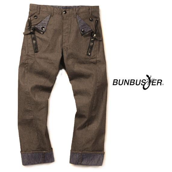 大きいサイズ/メンズ/BUNBUSTER メガジップパンツ ブラウン 1164-1101-1 /10...