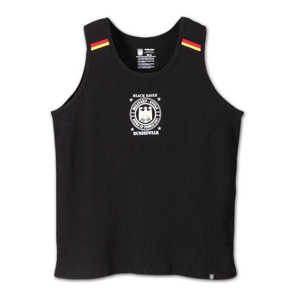 大きいサイズ メンズ BUNDESWEAR ワッフルタンクトップ ブラック 1168-6221-2 ...
