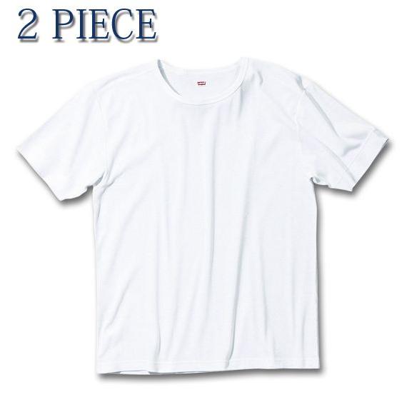 大きいサイズ メンズ Levi&apos;s 2P半袖Tシャツ ホワイト 1178-3370-1 3L 4L ...