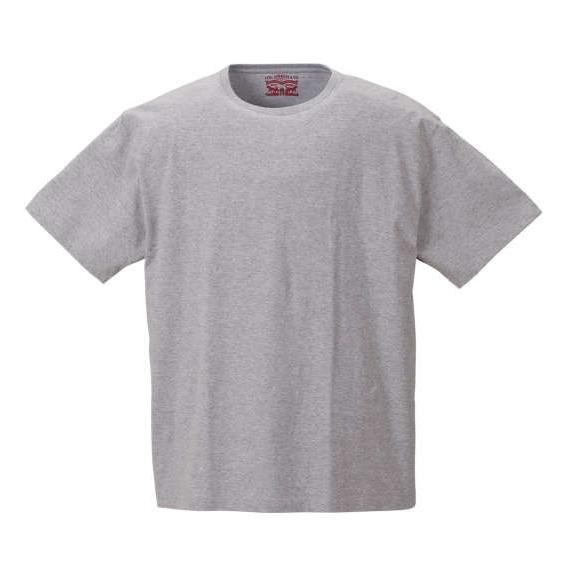 Levi&apos;s 2Pクルーネック半袖Tシャツ モクグレー 1178-8580-3 2L 3L 4L 5...