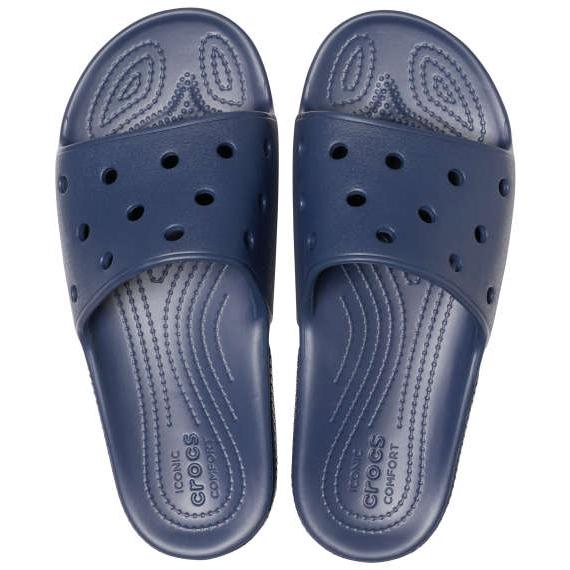 大きいサイズ メンズ crocs サンダル CLASSIC CROCS SLIDE ネイビー 124...