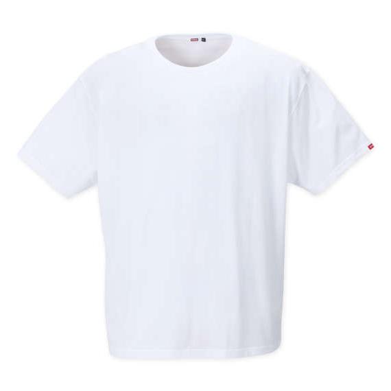 大きいサイズ メンズ EDWIN 2P クルーネック 半袖 Tシャツ ホワイト 1249-2370-...