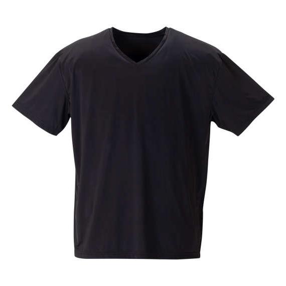 大きいサイズ メンズ KEEP GUARD 乳首透け防止 半袖 Tシャツ ブラック 1249-426...