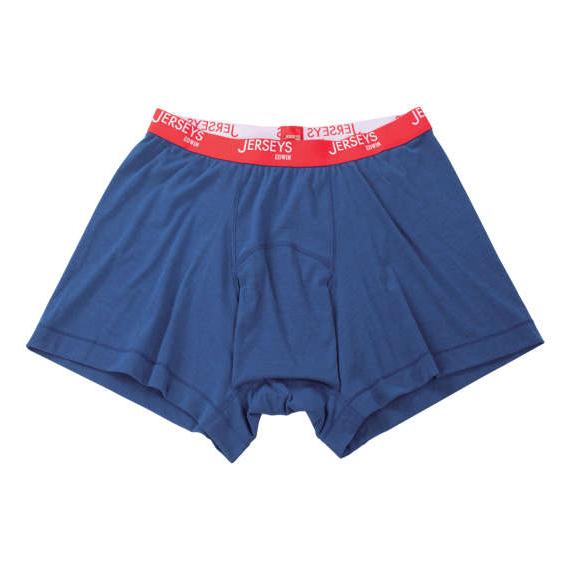 大きいサイズ メンズ EDWIN JERSEYS ローゲージ ストレッチ カチオンミックスニット ト...