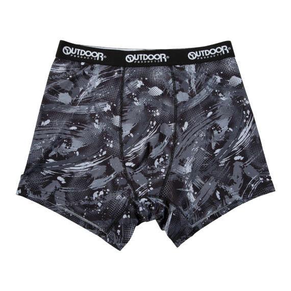 大きいサイズ メンズ OUTDOOR PRODUCTS ポリエステルベア天スプラッシュ柄 ボクサーパ...