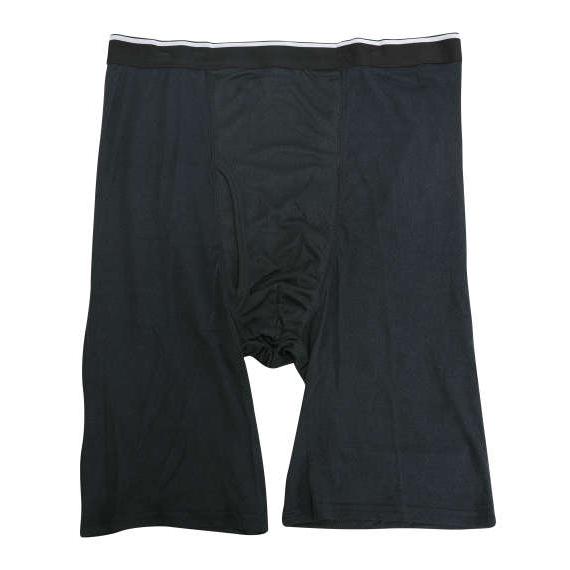 大きいサイズ メンズ BREEZE/DRY ロング ボクサーパンツ ブラック 1249-5330-1...