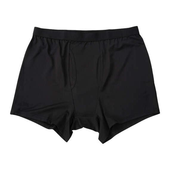 大きいサイズ メンズ KEEP GUARD ナノファイン100加工軽失禁対策 ボクサーパンツ ブラッ...