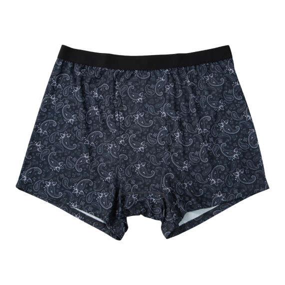 大きいサイズ メンズ KEEP GUARD ナノファイン100加工軽失禁対策 ボクサーパンツ ブラッ...