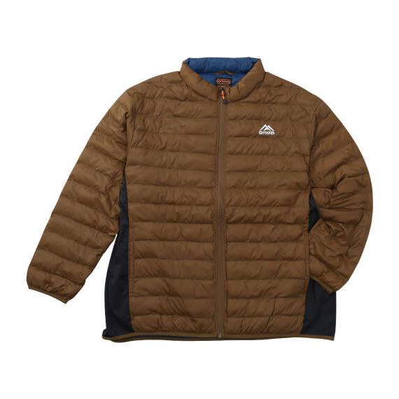 大きいサイズ メンズ OUTDOOR PRODUCTS  中綿 キルト × エステル ダンボール ジ...