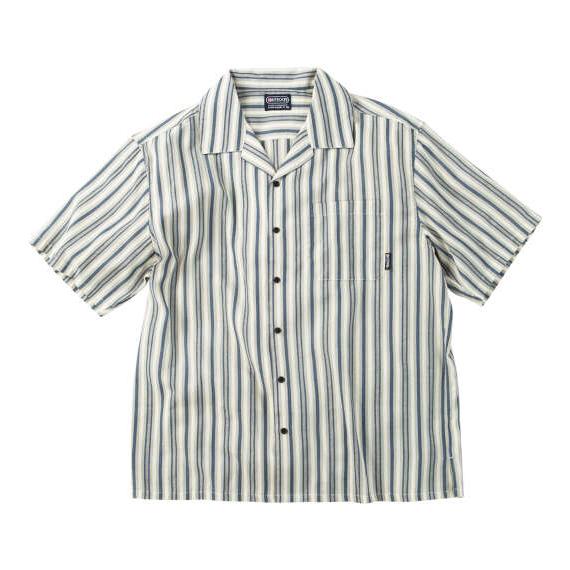 大きいサイズ メンズ OUTDOOR PRODUCTS サッカー ジャガード 半袖 オープンカラー ...