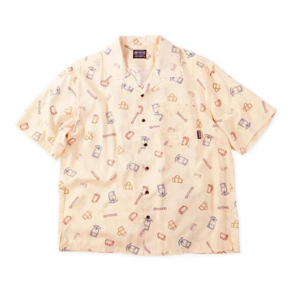 大きいサイズ メンズ OUTDOOR PRODUCTS ブロード 半袖 オープンカラー シャツ オフ...