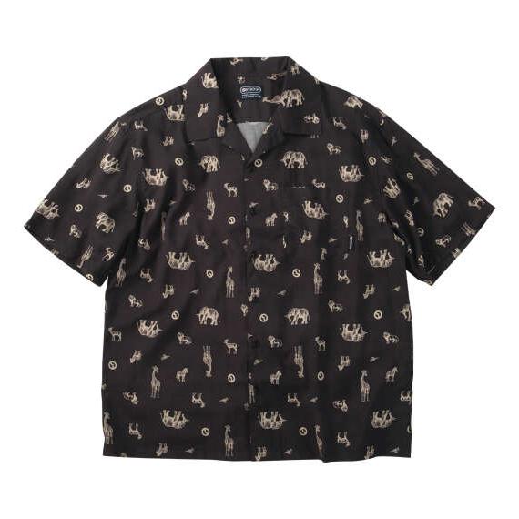 大きいサイズ メンズ OUTDOOR PRODUCTS ブロード 半袖 オープンカラー シャツ チャ...