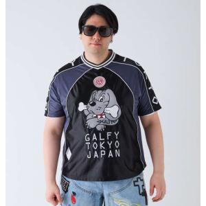 大きいサイズ メンズ GALFY ハンドボール 半袖 Tシャツ ブラック 1258-4262-1 3L 4L 5L 6L｜bmo