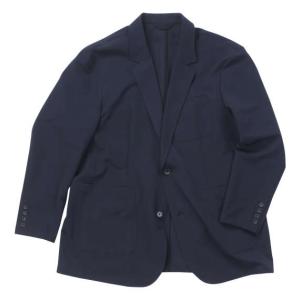 大きいサイズ メンズ H by FIGER 2WAY ストレッチ ジャケット ネイビー 1263-3200-1 3L 4L 5L 6L 7L 8L｜bmo