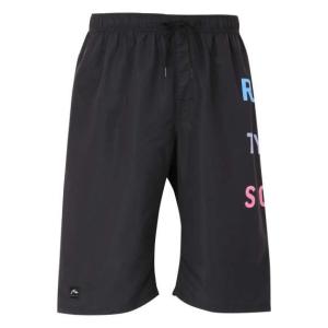 大きいサイズ メンズ RUSTY サーフパンツ ブラック 1264-0220-2