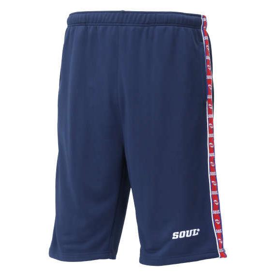 大きいサイズ メンズ SOUL ジャージ ハーフパンツ ネイビー 1264-1301-1 3L 4L...