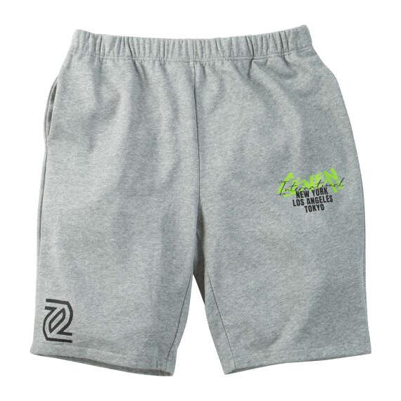 大きいサイズ メンズ SEVEN2 裏毛 スウェット ハーフパンツ ヘザーグレー 1264-6200...