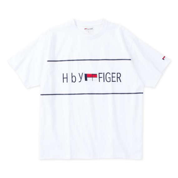 大きいサイズ メンズ H by FIGER 天竺 半袖 Tシャツ ホワイト 1268-4240-1 ...