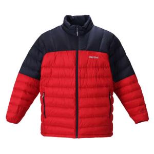 大きいサイズ メンズ Marmot デュース ダウン ジャケット チームレッド × ネイビー 1273-0320-3 3L 4L 5L 6L｜bmo