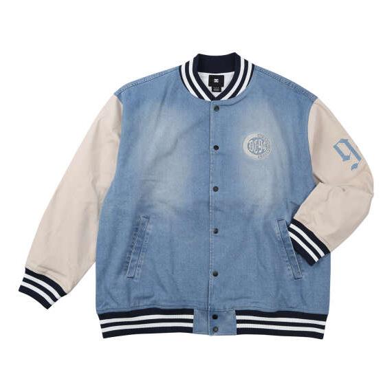 大きいサイズ メンズ DCSHOES 26VARSITY ジャケット ライトインディゴデニム 127...