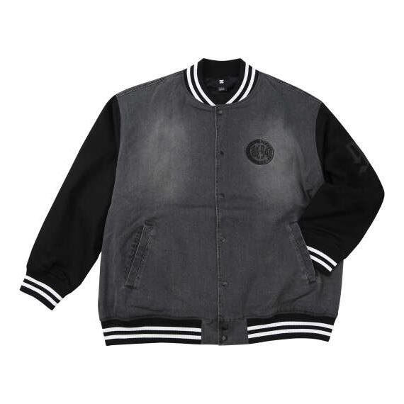 大きいサイズ メンズ DCSHOES 26VARSITY ジャケット ブラックデニム 1273-61...
