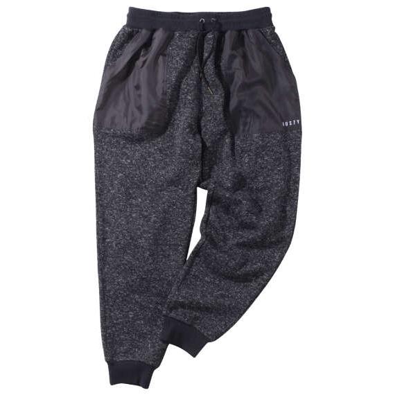 大きいサイズ メンズ RUSTY ニット フリース パンツ チャコールグレー杢 1274-3305-...