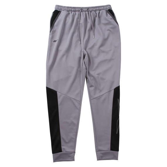 大きいサイズ メンズ Reebok ストレッチ ジャージ パンツ グレー 1274-4640-1 3...