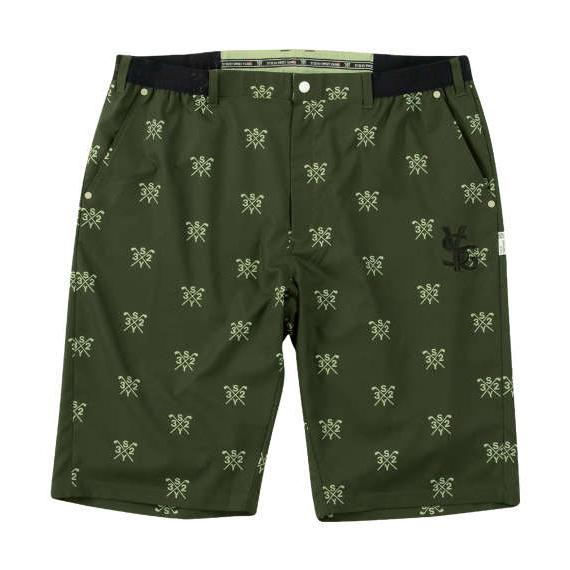 大きいサイズ メンズ SY32 by SWEET YEARS クロスロゴ グラフィック ハーフパンツ...