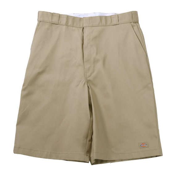 大きいサイズ メンズ DICKIES 42283 ワーク ショーツ カーキ 1274-5210-1 ...