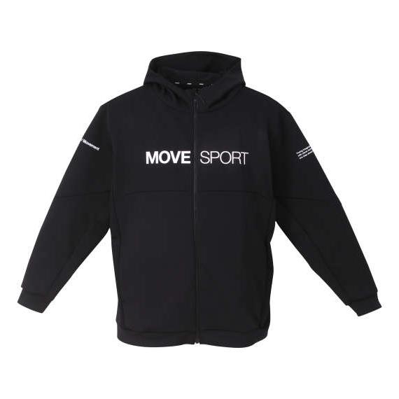 大きいサイズ メンズ MOVESPORT S.F.TECH フルジップ フーディー ブラック 127...