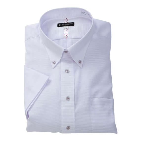 大きいサイズ メンズ HIROKO KOSHINO HOMME B.D 半袖 シャツ パープル 12...