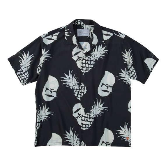 大きいサイズ メンズ FUN for modemdesign PINEAPPLE OJI柄 半袖 ア...