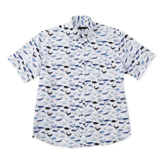 大きいサイズ メンズ Mc.S.P リップルクロス B.D 半袖 シャツ ホワイト 1277-528...