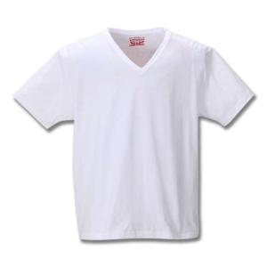 大きいサイズ メンズ Levi's 2P Vネック 半袖 Tシャツ ホワイト 1278-0200-1 2L 3L 4L 5L 6L 8L｜bmo