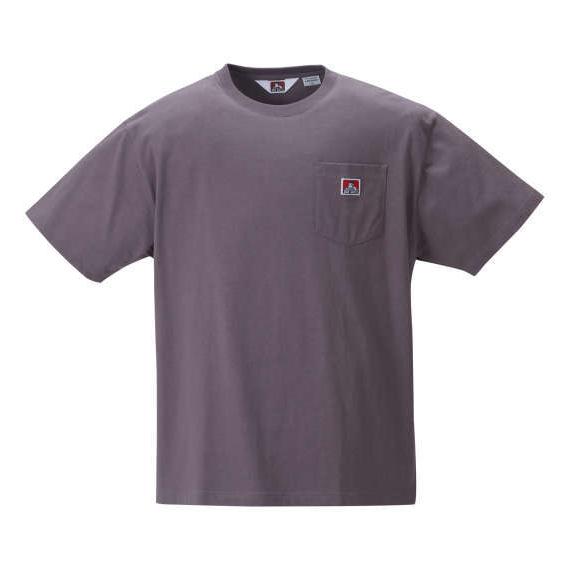大きいサイズ メンズ BEN DAVIS BEN&apos;Sポケット 半袖 Tシャツ グレイジュ 1278-...