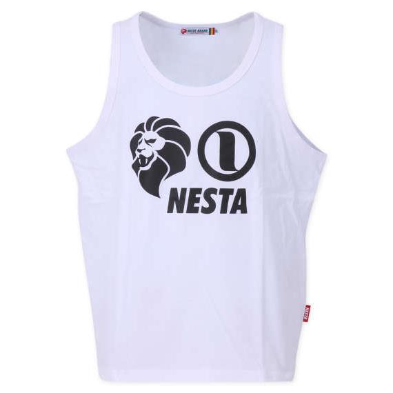 大きいサイズ メンズ NESTA BRAND 天竺 タンクトップ ホワイト 1278-3568-1 ...