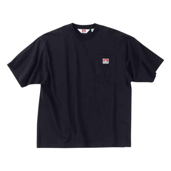 大きいサイズ メンズ BEN DAVIS BEN&apos;Sポケット付 半袖 Tシャツ ブラック 1278-...